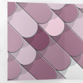 Abstracte constructie (tegel) 2 drieluik wenskaart (Binnenzijde eerst)