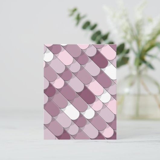 Abstracte constructie (tegel) 2 feestdagenkaart (Staand voorkant)