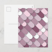 Abstracte constructie (tegel) 2 feestdagenkaart (Voorkant / Achterkant)