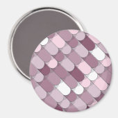 Abstracte constructie (tegel) 2 magneet (Voorkant / Achterkant)