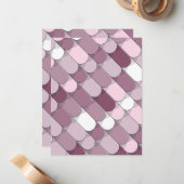 Abstracte constructie (tegel) 2 notitiekaartje (Voorkant / Achterkant in situ)