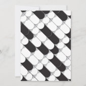 Abstracte constructie (tegel) bedankkaart (Voorkant)