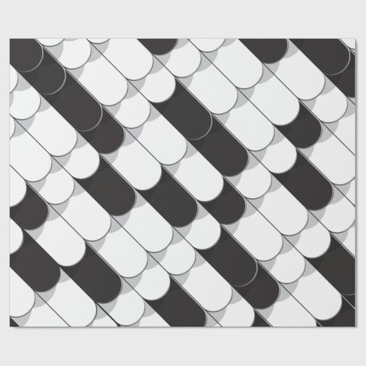 Abstracte constructie (tegel) cadeaupapier (Vlak)