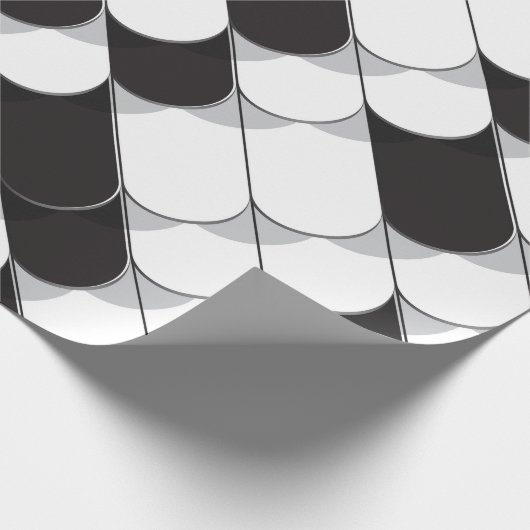 Abstracte constructie (tegel) cadeaupapier (Hoek)