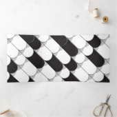 Abstracte constructie (tegel) drieluik wenskaart (Binnen)