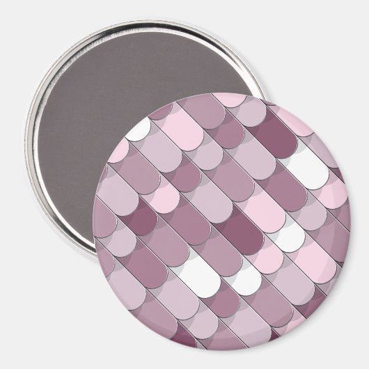 Abstracte constructie (tegels) 2 magneet (Voorkant / Achterkant)