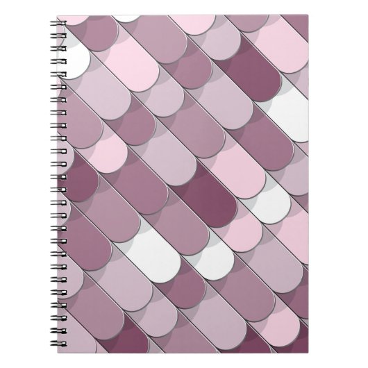 Abstracte constructie (tegels) 2 notitieboek (Voorkant)