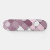 Abstracte constructie (tegels) 2 persoonlijk skateboard (Horizontaal)
