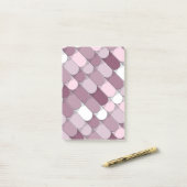 Abstracte constructie (tegels) 2 post-it® notes (Op bureau)
