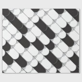 Abstracte constructie (tegels) cadeaupapier (Vlak)