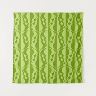 Abstracte contrastpatronen. Flat, eenvoudig geome Wandkleed
