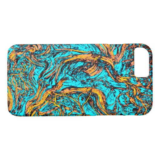 ABSTRACTE COOL-kunst Case-Mate iPhone Case (Achterkant (Horizontaal))