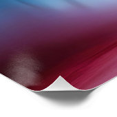 Abstracte Cosmic Horizon Fantasy Achtergrond Kunst Perfect Poster (Hoek)