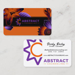 abstracte counseling verlicht nog meer visitekaartje