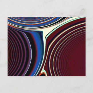 Abstracte creatie briefkaart