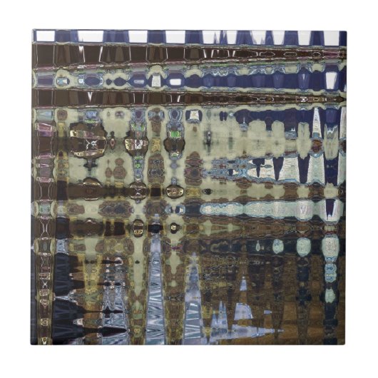 ABSTRACTE CROCODILE HUID 10 TEGELTJE (Voorkant)