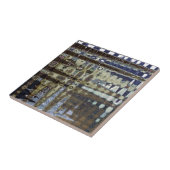 ABSTRACTE CROCODILE HUID 10 TEGELTJE (Zijkant)