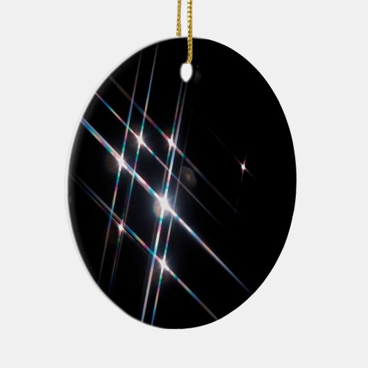 Abstracte Crystal Reflect Matrix Keramisch Ornament (Rechts)