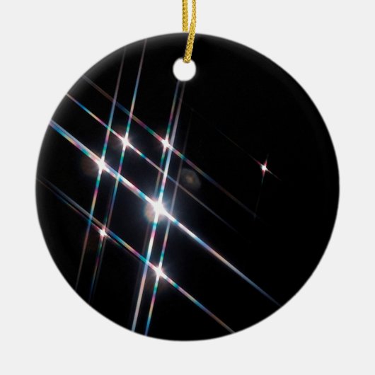 Abstracte Crystal Reflect Matrix Keramisch Ornament (Voorkant)