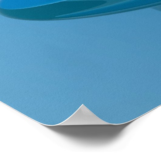 Abstracte Crystal Zen Poster (Hoek)