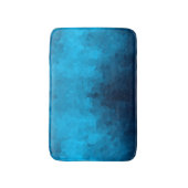 Abstracte Crystallized Blue Background Badmat (Voorkant Verticaal)