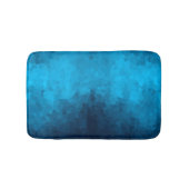 Abstracte Crystallized Blue Background Badmat (Voorkant)