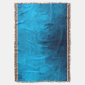 Abstracte Crystallized Blue Background Deken (Voorkant Verticaal)