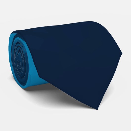 Abstracte Crystallized Blue Background Stropdas (Opgerold)
