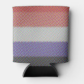 Abstracte Cupioromantische Pride Flag Blikjeskoeler (Voorkant)