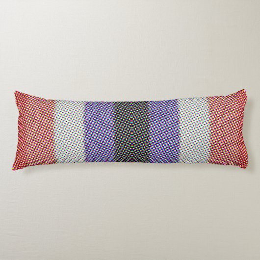 Abstracte Cupioromantische Pride Flag Lichaamskussen (Voorkant)