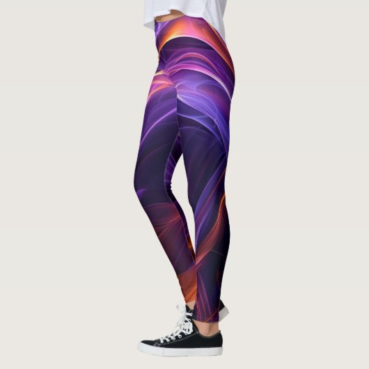 Abstracte Curven Leggings (Links)