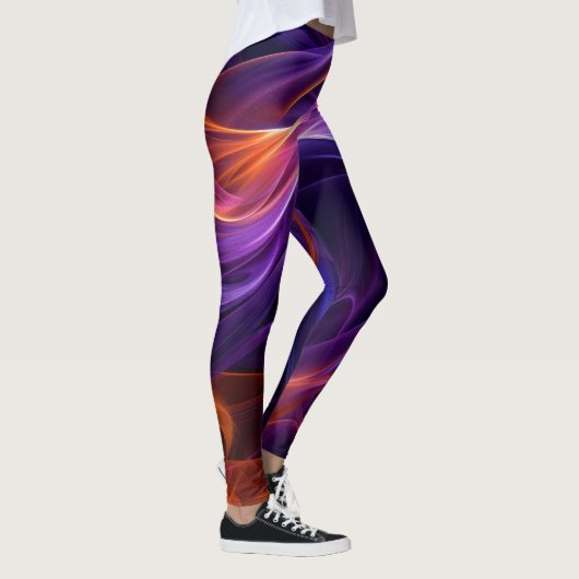 Abstracte Curven Leggings (Rechts)