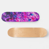 Abstracte Custom Street Art Geïnspireerd Pink Swir Persoonlijk Skateboard (Horizontaal)