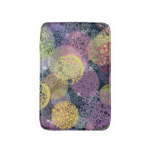 Abstracte Cute Polka Dot Circle Badmat (Voorkant Verticaal)