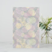 Abstracte Cute Polka Dot Circle Briefpapier (Staand voorkant)