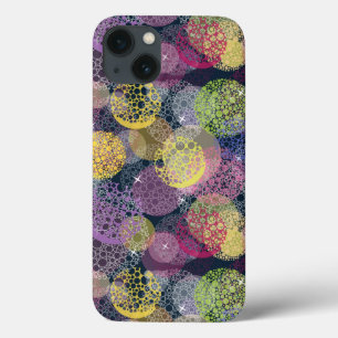 Abstracte Cute Polka Dot Circle iPhone 13 Hoesje