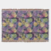 Abstracte Cute Polka Dot Circle Deken (Voorkant)