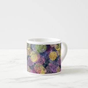 Abstracte Cute Polka Dot Circle Espresso Kop