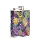 Abstracte Cute Polka Dot Circle Heupfles (Rechts)