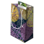 Abstracte Cute Polka Dot Circle Klein Cadeauzakje (Achterkant Gekanteld)