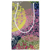 Abstracte Cute Polka Dot Circle Klein Cadeauzakje (Voorkant)