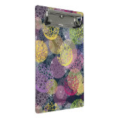 Abstracte Cute Polka Dot Circle Mini Klembord (Schuin)