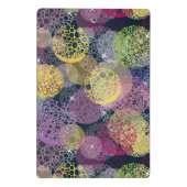 Abstracte Cute Polka Dot Circle Mini Klembord (Achterkant)