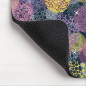 Abstracte Cute Polka Dot Circle Muismat (Hoek)