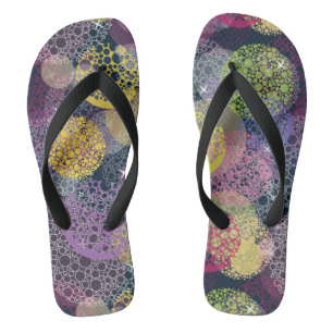 Abstracte Cute Polka Dot Circle Teenslippers