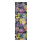 Abstracte Cute Polka Dot Circle Thermosbeker (Achterkant)