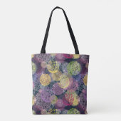Abstracte Cute Polka Dot Circle Tote Bag (Achterkant)