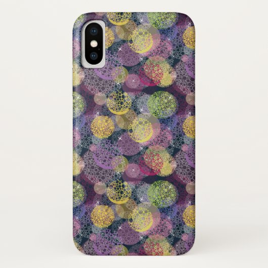 Abstracte Cute Stippen Cirkel Case-Mate iPhone Case (Achterkant)