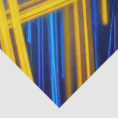 Abstracte Cyberpunk Tech Glanzende Digitale Snelhe Tissuepapier (Detail)