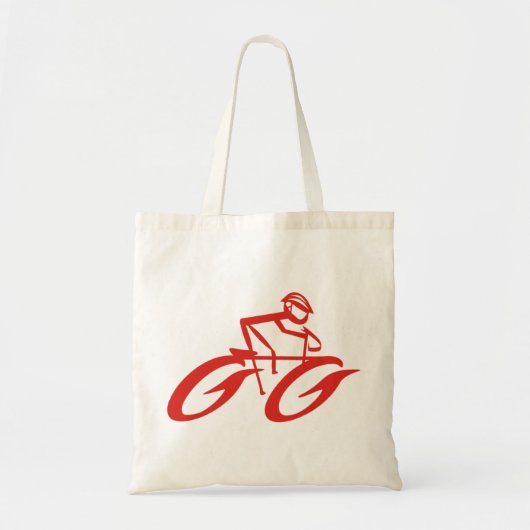 Abstracte Cycler Sports Canvas tas (Voorkant)